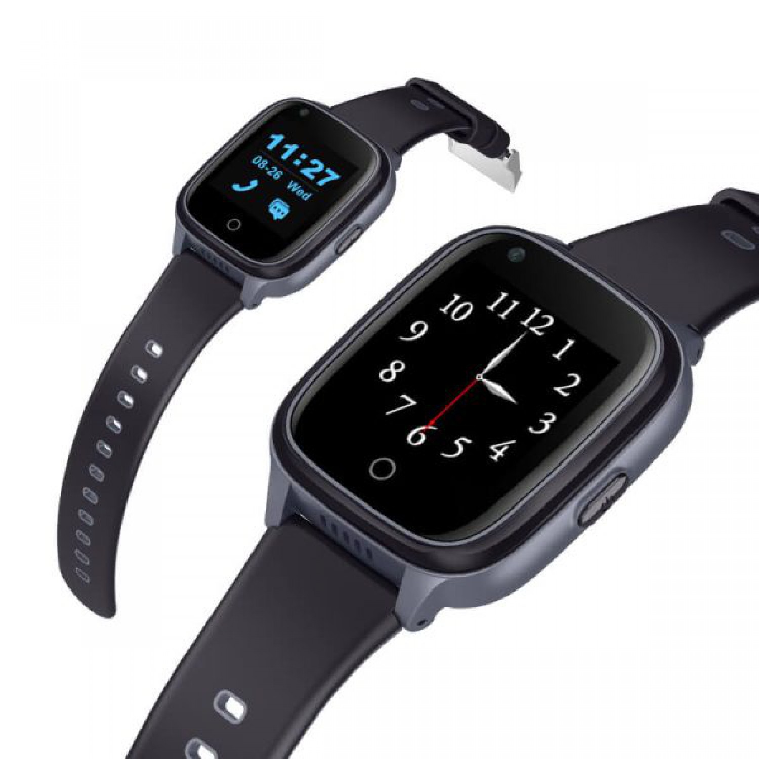 GPS Tracker Ρολόι εντοπισμού με αισθητήρα πτώσης για ηλικιωμένους με κουμπί SOS K30