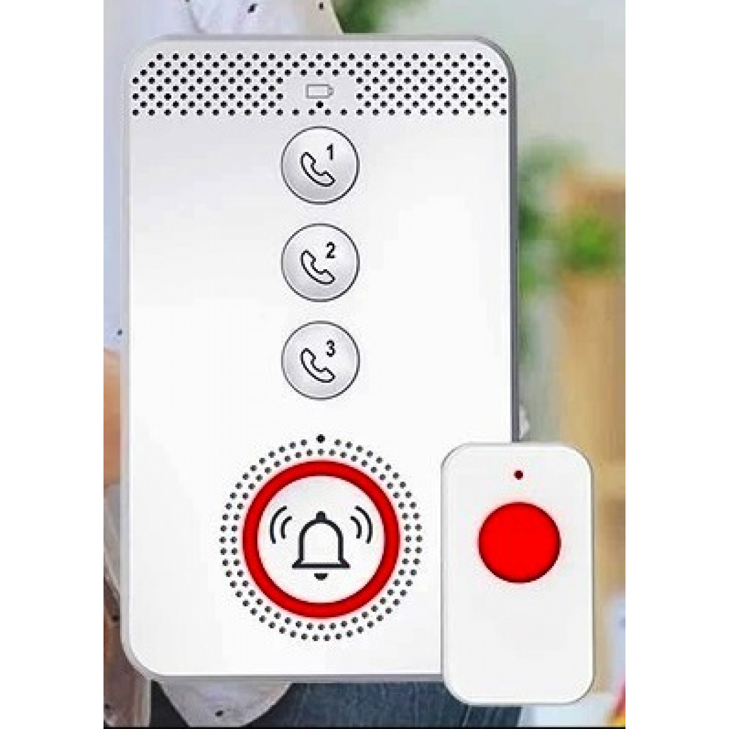 Συσκευή βοήθειας ηλικιωμένων απο απόσταση SOS100