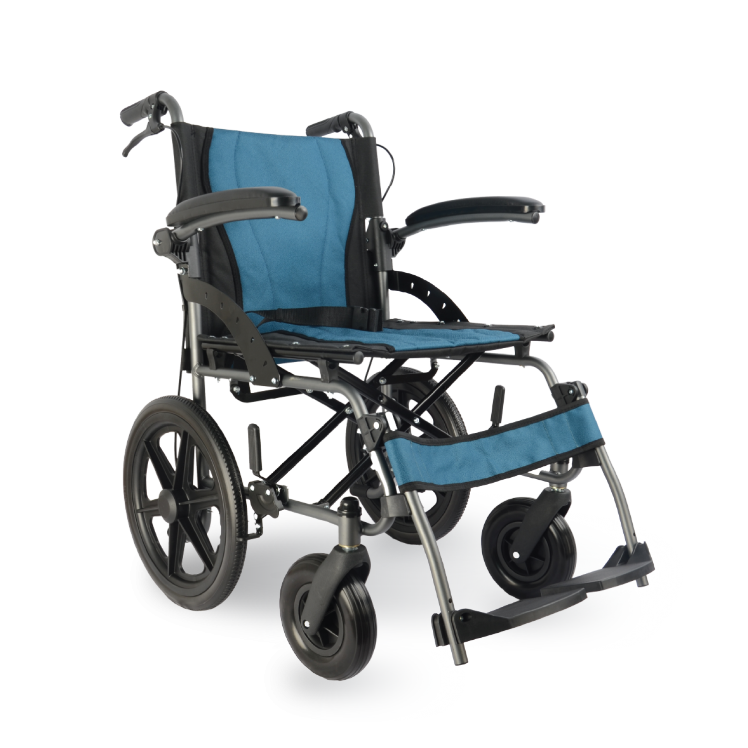 Απλό αναπηρικό αμαξίδιο με μικρές ρόδες