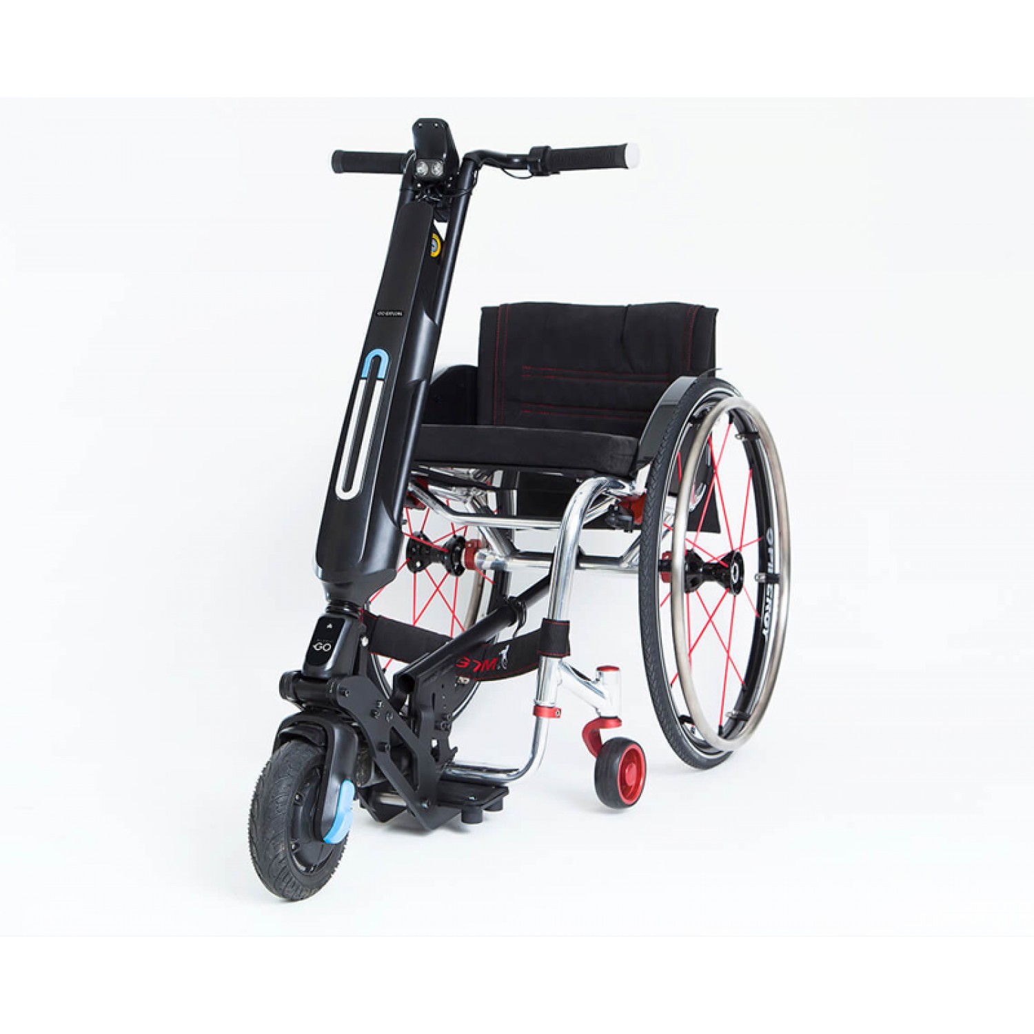 Μηχανισμός μετατροπής χειροκίνητου αμαξιδίου σε ηλεκτροκίνητο 