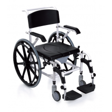 Αναπηρικό αμαξίδιο Morreti αδιάβροχο με μεγάλους συμπαγείς τροχούς (για ασθενείς έως 136 κιλά) – 0804441