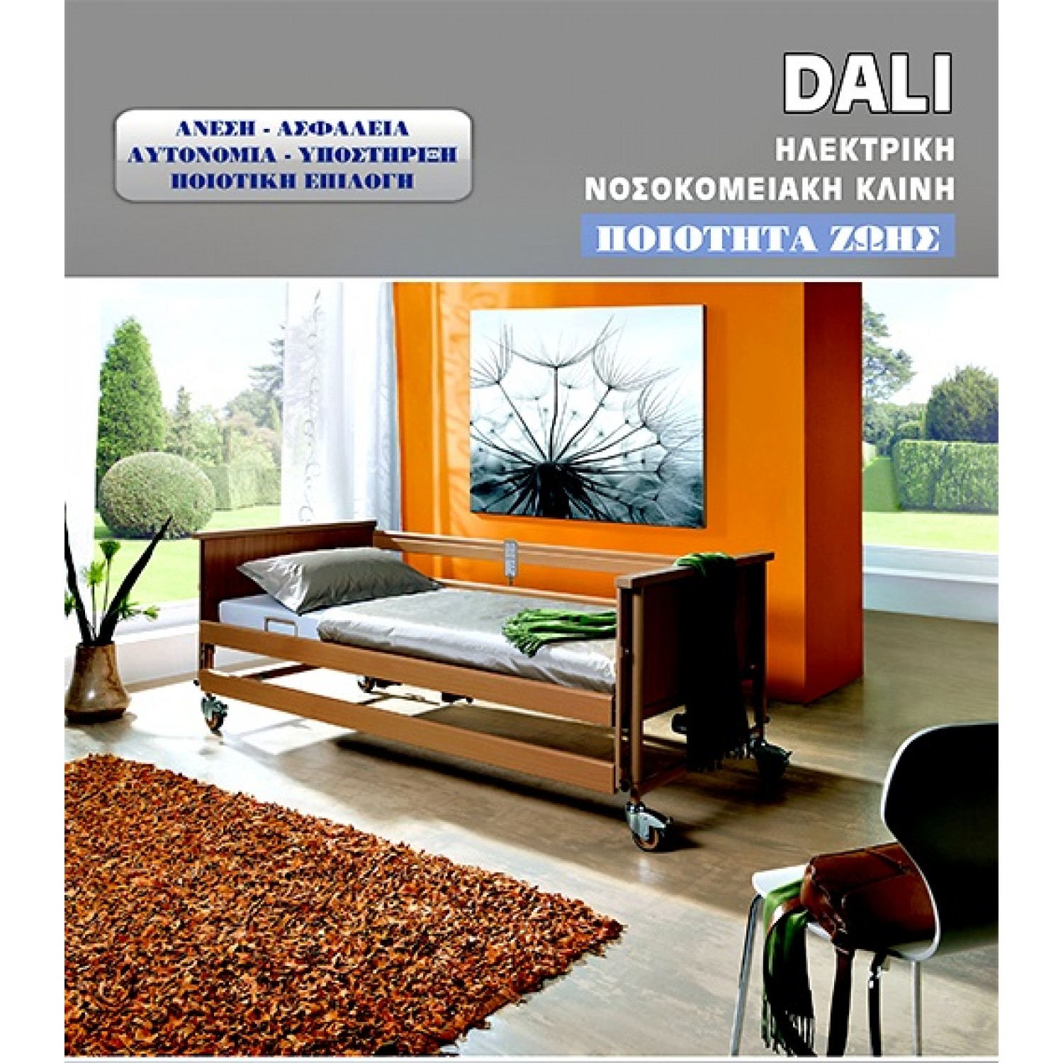 Ηλεκτρικό Κρεβάτι Ξύλινο Πολύσπαστο dali (Germany) Ηλεκτρικό Κρεβάτι Ξύλινο Πολύσπαστο dali (Germany)